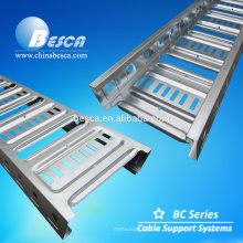 Venta caliente Austrilia Tipo Escalera de cable Pre-galvanizado Bandeja perforada Ladder Precios